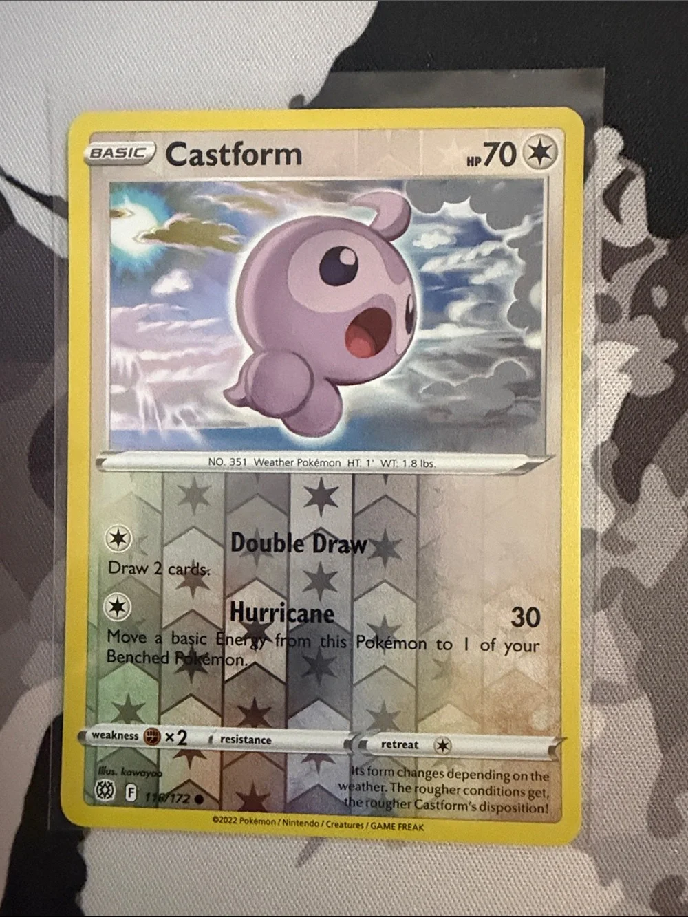 Castform Reverse Holo Character Pokémon Card Lot ☀️❄️☁️ | 3 Cards ✨5/$25✨